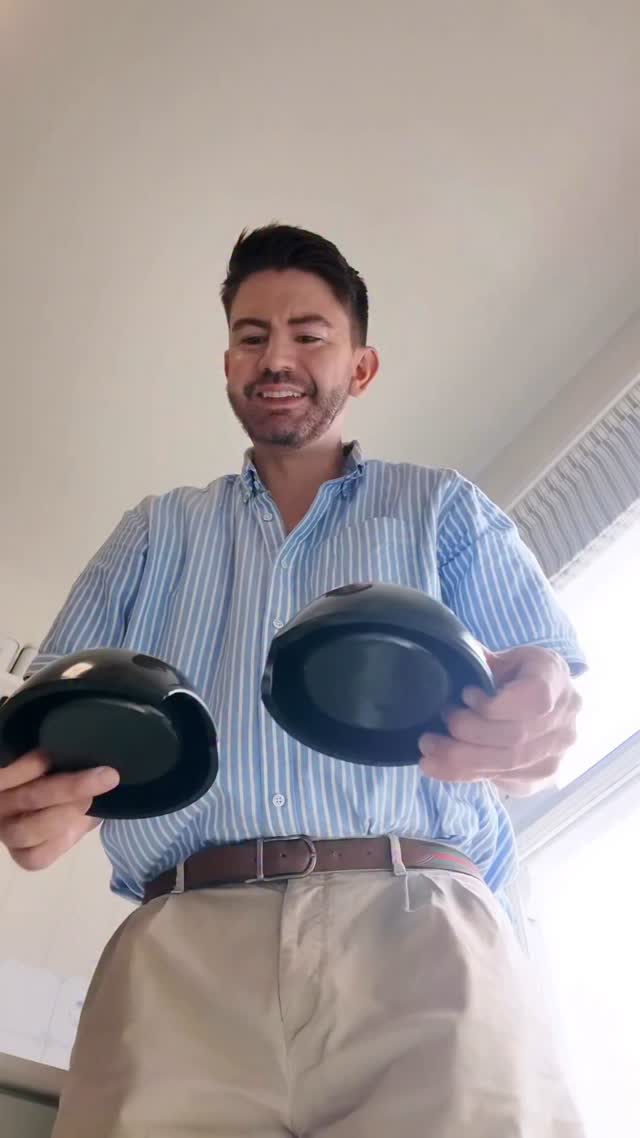 Instagram post by @mistercarrington for Scrumbles. Caption reads: Ad. The Case of the Clean Bowl 🕵️‍♂️ solved!
Well....