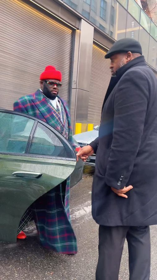 Instagram post by @theeramillionaire for Sperry. Caption reads: NYFW - Day 1 @newyorkmensday 🔥 presentations at....