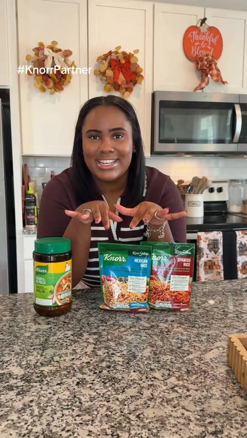 Instagram post by @kendriyanawilson for Kroger. Caption reads: [...] Chicken Bouillon is kitchen STAPLE!....