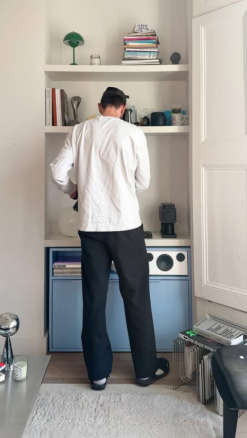 Instagram post by @mrdrowlands for Tylko. Caption reads: [...] simple routines and considered design w/....