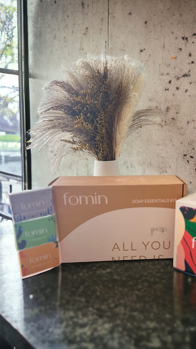 Instagram post by @trendysibs for Fomin. Caption reads: FOMIN♥️ Thank you this soaps are absolutely [...].