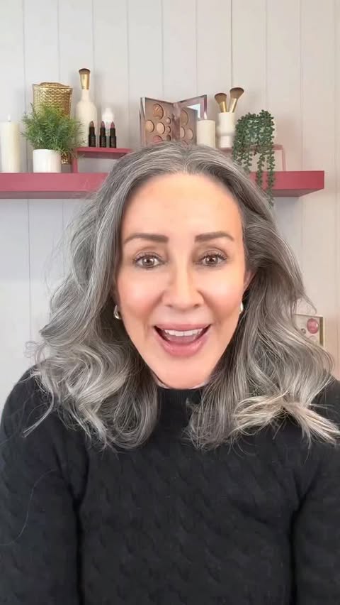 Instagram post by @patriciaheaton for Laura Geller Beauty. Caption reads: [...] for all the right reasons. First,....