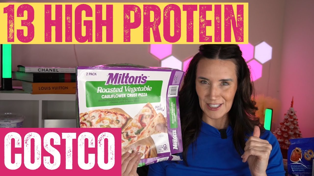 YouTube post by @CountessofShopping for Clean Simple Eats. Caption reads: 13 Costco Haul High Protein Meals That Are Worth....