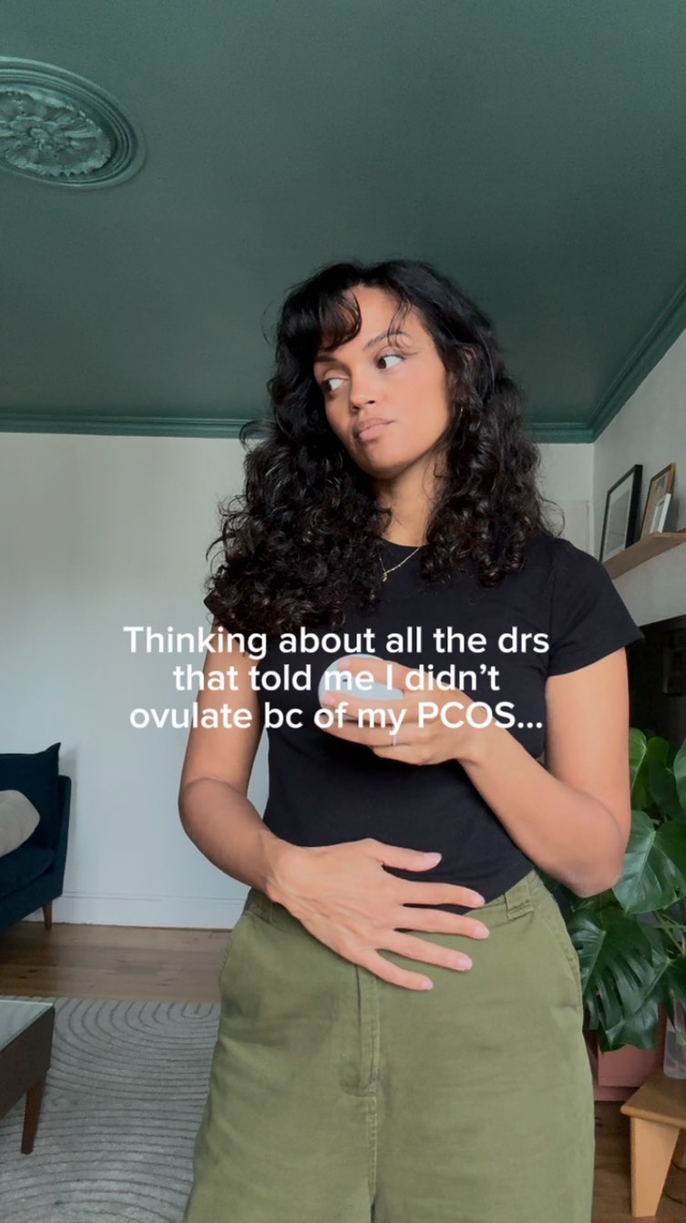 Instagram post by @misstomadame_ for Mira Fertility. Caption reads: We’re all so deserving of tools 🌱 Last chance to....