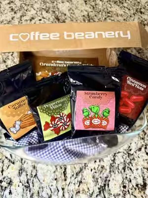 TikTok post by @classyandaffordablefinds for Coffee Beanery. Caption reads: .