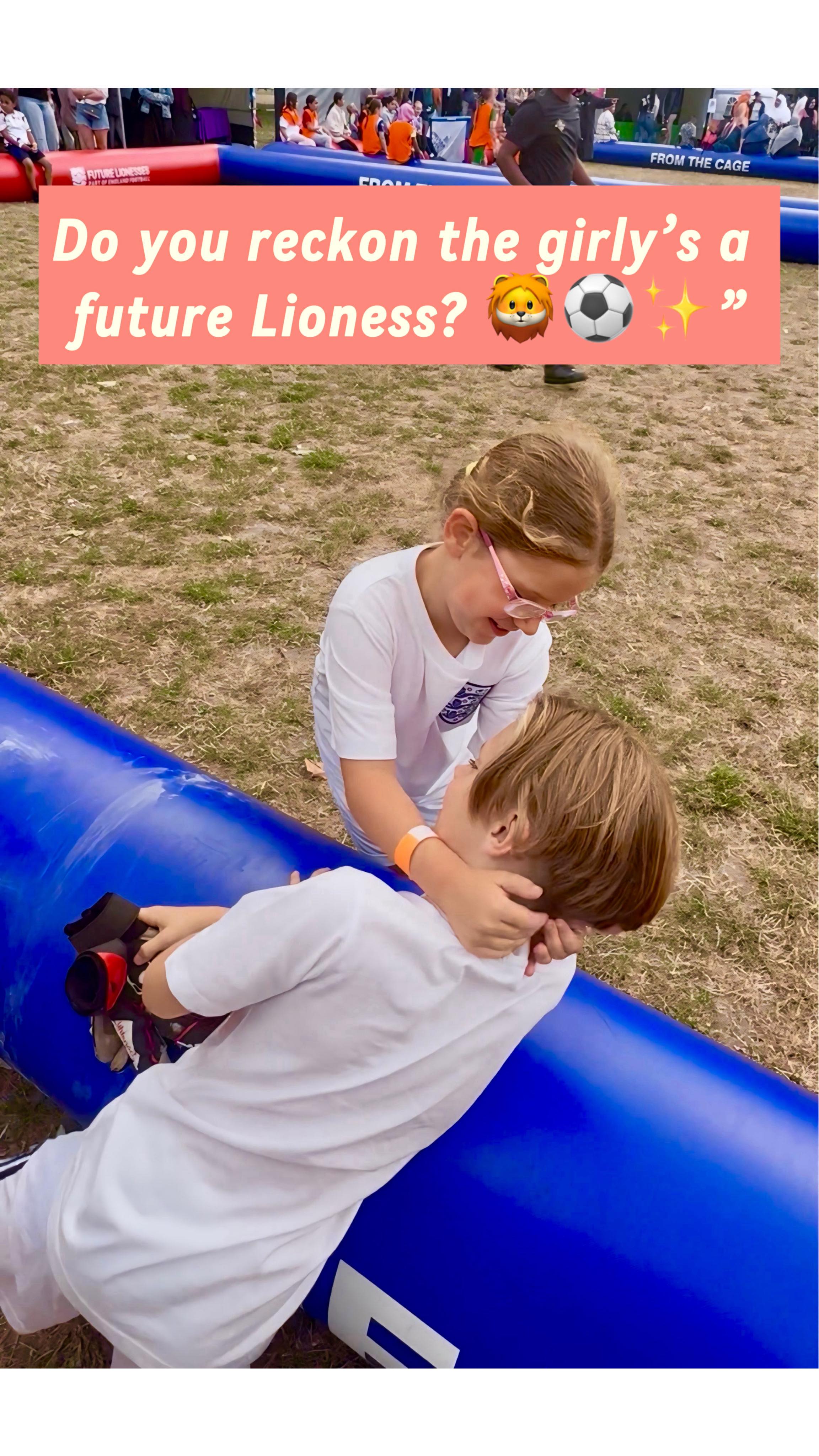 Instagram post by @twodadsinlondon for National Lottery Good Causes. Caption reads: It’s the first England game tonight and what....