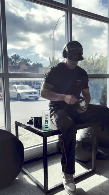 Instagram post by @blakegfulcher for Jacked Factory. Caption reads: 🔥 JACKED FACTORY 🔥 - Super excited to be part of....