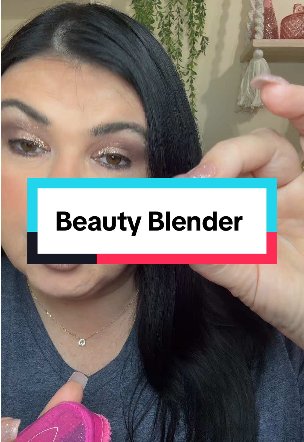TikTok post by @tamberlynne24 for Beautyblender. Caption reads: [...] owned!!! And I absolutely love it....