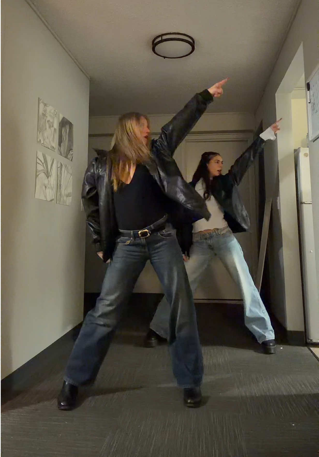 TikTok post by @kellyedengrace for Motel Rocks. Caption reads: [...] long dance @bella (my fit: @MOTEL....