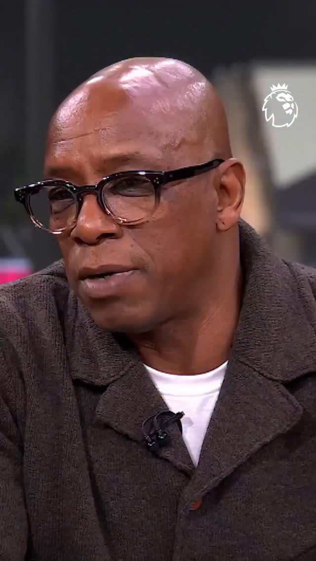 Instagram post by @wrightyofficial for Premier League. Caption reads: Ian Wright knows how special Ebere Eze will feel....