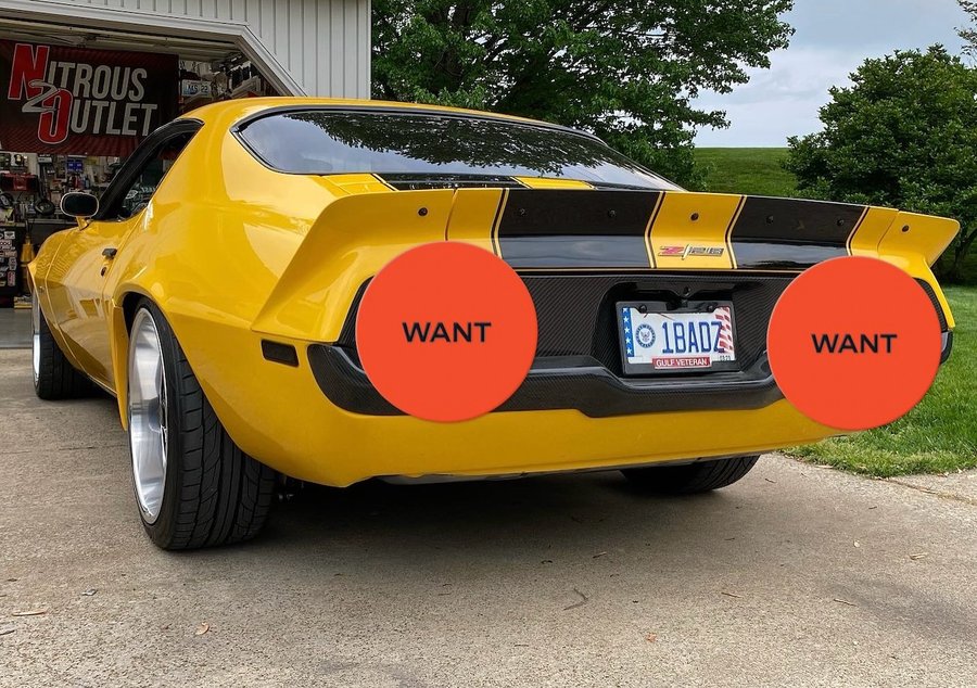 Instagram post by @chris_sandersz28 for Nitrous Outlet. Caption reads: [...] carbon fiber parts in the business....