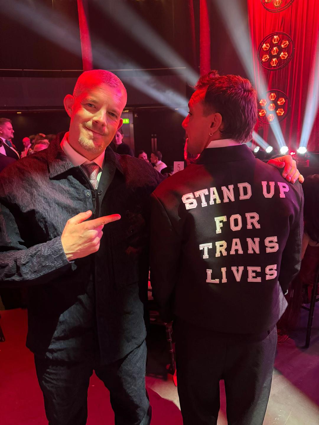 TikTok post by @becomingjude for Jaguar. Caption reads: Some of our favorite trans+ allies stand by this....