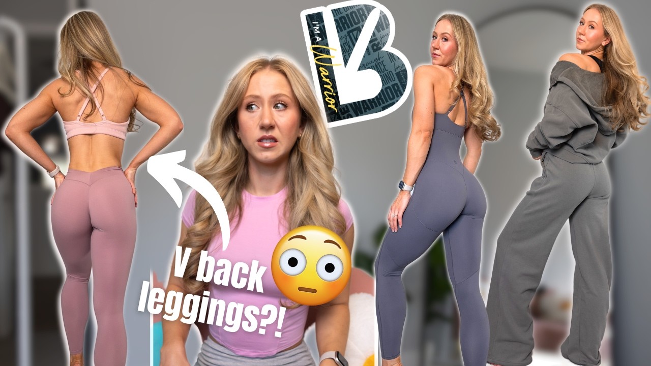 YouTube post by @KathrynMueller for Lazuli Label. Caption reads: Buffbunny Warrior Collection Review | V Back....