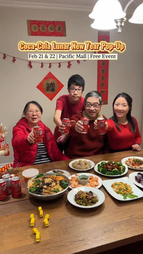 Instagram post by @markhammoms for Coca-Cola. Caption reads: [...] of course, having everyone’s favourite....