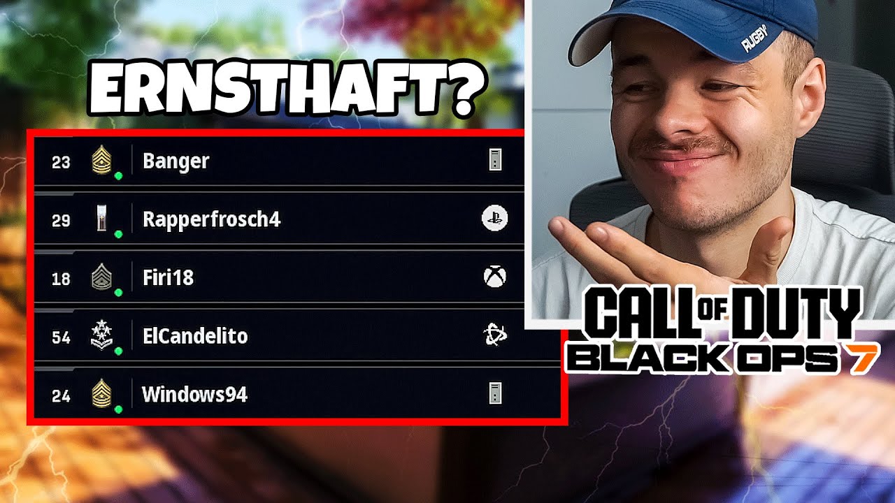 YouTube post by @JohnRaqe for AimControllers. Caption reads: Are we being fooled? This is how powerful SBMM....