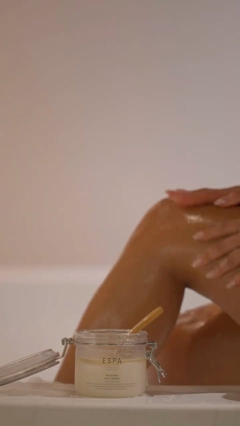 Instagram post by an influencer for ESPA. Caption reads: [...] non-negotiables, featuring my @espaskincare....