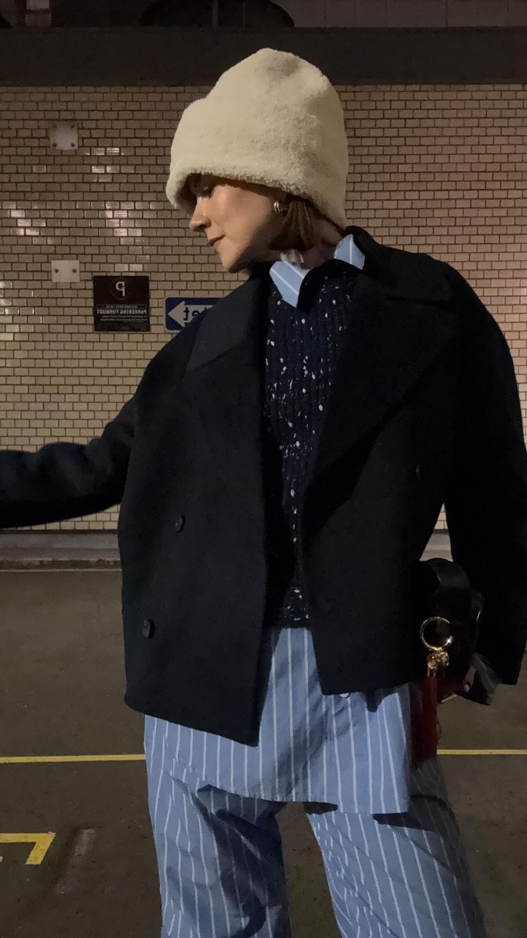 Instagram post by @hannamietz for Baum und Pferdgarten. Caption reads: what I wore at the @baumundpferdgarten show back....