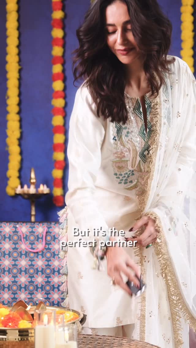 Instagram post by @shibaniakhtar for Volvo Cars. Caption reads: Diwali is about light, love, and togetherness. And....