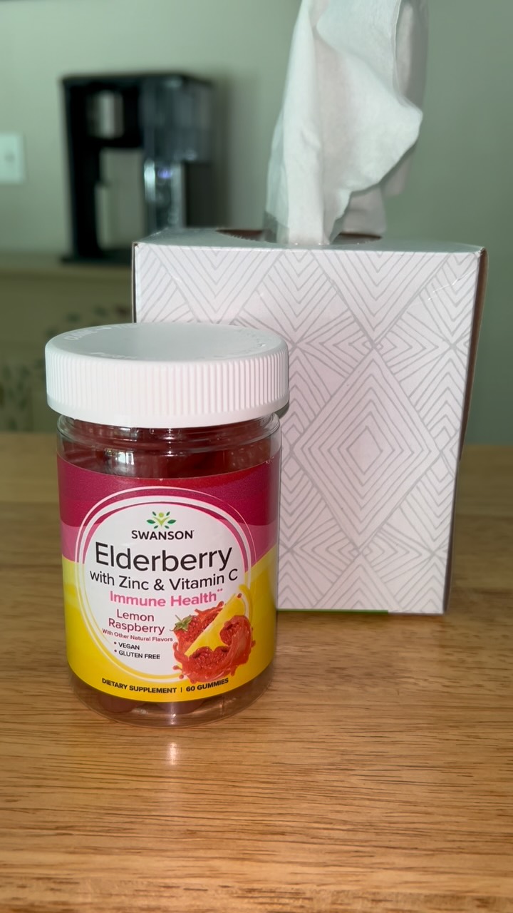 Instagram post by @kristina_vega_ for Swanson Health. Caption reads: Support your immune system as the seasons change....