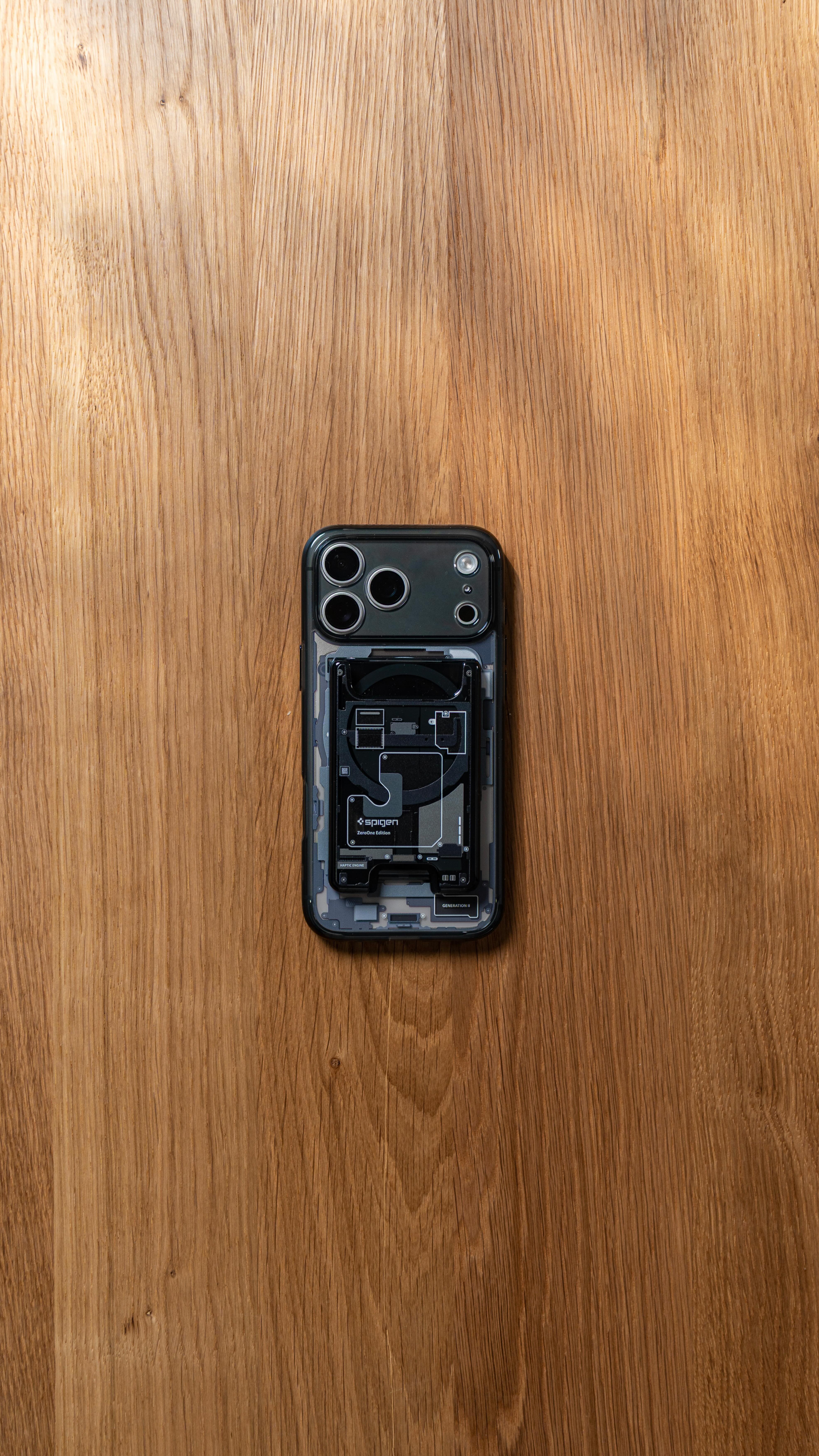 Instagram post by @robert.mccombe for Spigen. Caption reads: @spigenuk very kindly sent me their new Zero One....