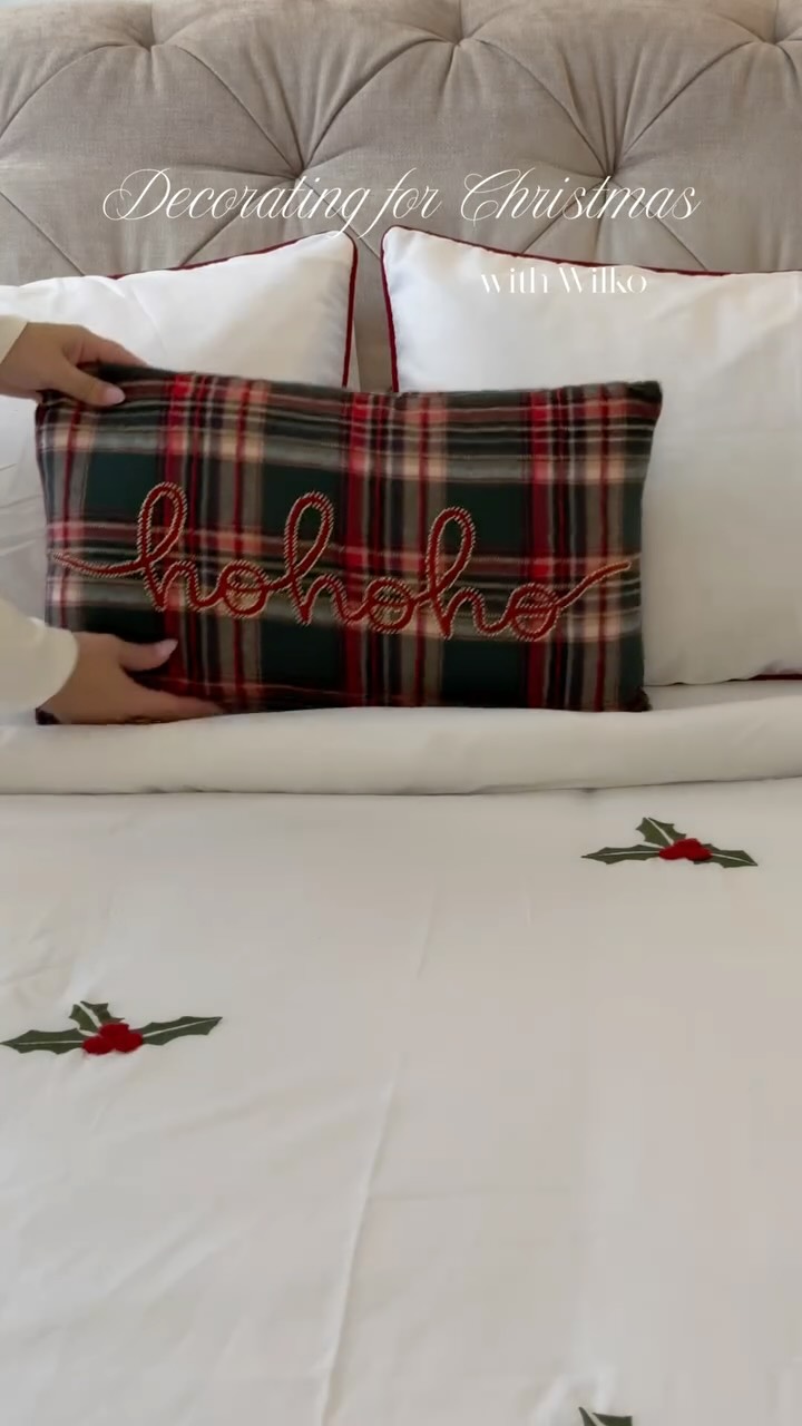 Instagram post by @our.hanburyhome for Wilko. Caption reads: Our very own winter wonderland 🌲 I absolutely....