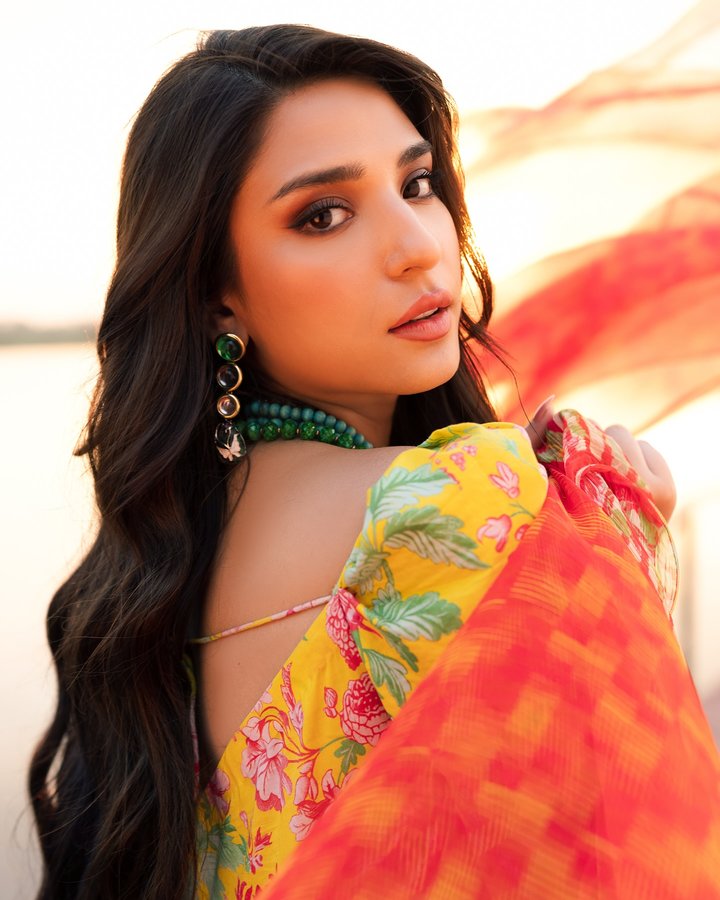 Instagram post by @ramshakhanofficial for Edenrobe. Caption reads: Bright, breezy, and beautiful! @edenrobe’s summer....