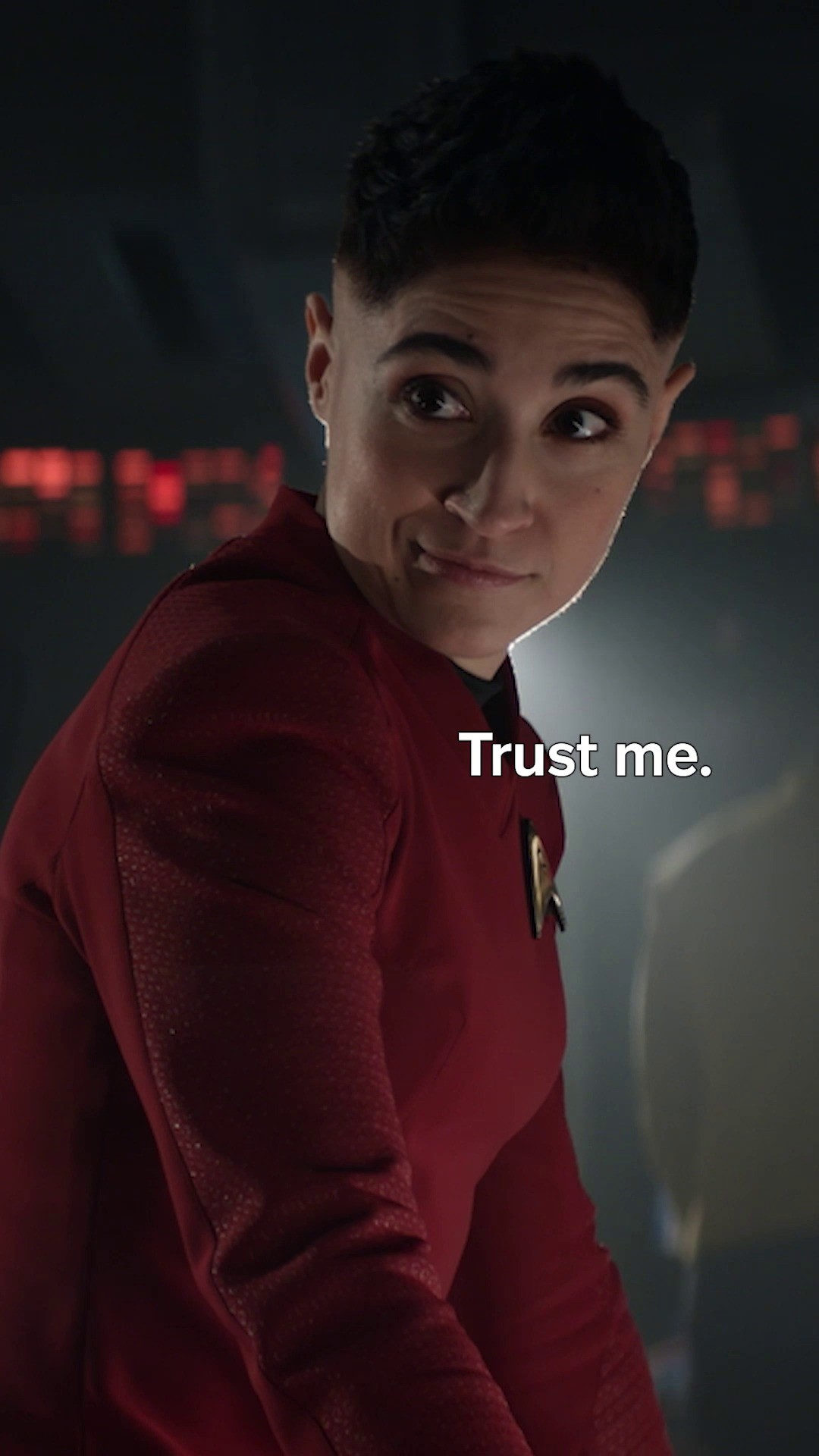 Instagram post by @mcnavia for Paramount. Caption reads: Say hello to Erica ‘Trust Me, I Got This’....