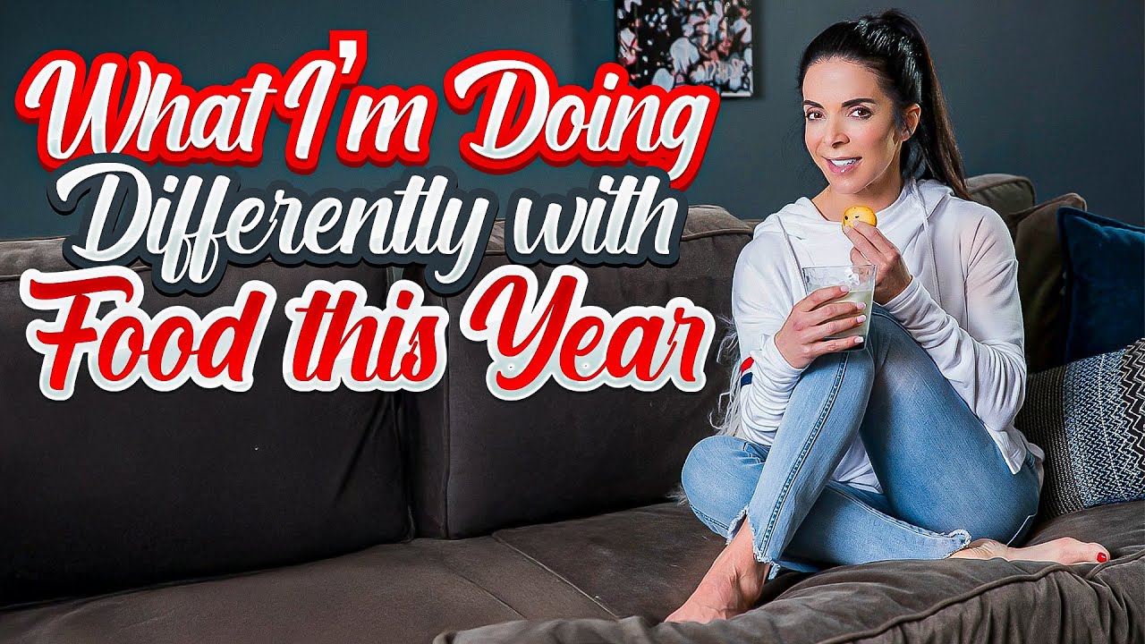 YouTube post by @JanineDelaney for Huel. Caption reads: What I’m Doing Differently with Food this Year.