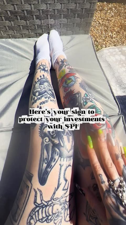 Instagram post by @treacletatts for REGALROSE.com. Caption reads: Besties you spent a lot of money on your tattoos....