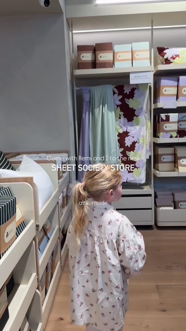 Instagram post by @jamie.loves for Sheet Society. Caption reads: @sheetsociety has opened their first Adelaide....