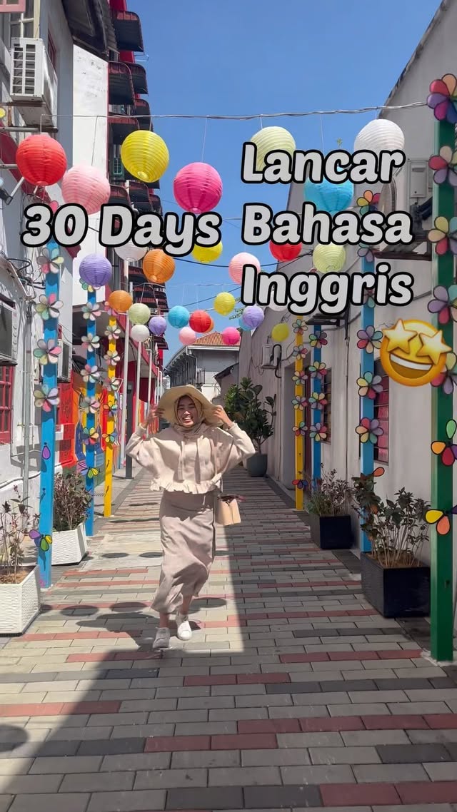 Instagram post by @rykaww for Cambly. Caption reads: [...] kita, Aku punya rekomendasi apps....