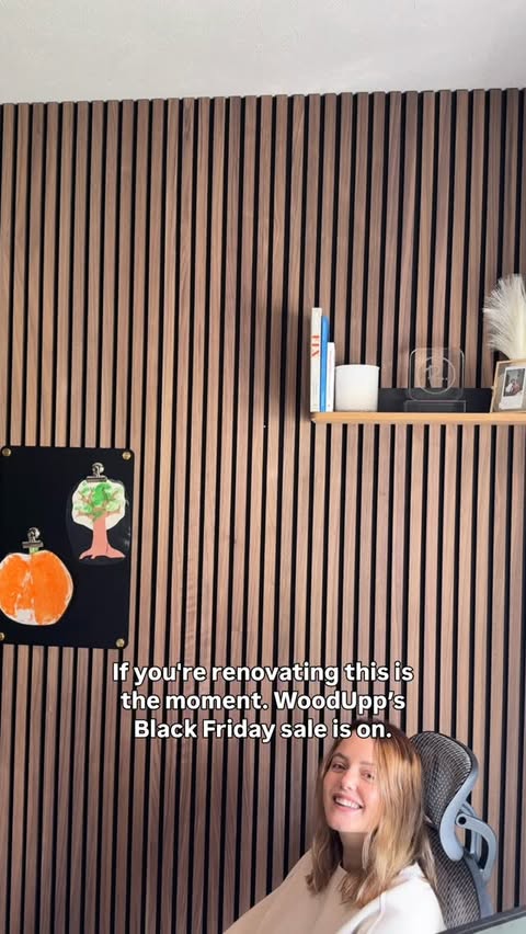 Instagram post by @kateymhicks for WoodUpp. Caption reads: Black Friday sale with @woodupp_com is LIVE....