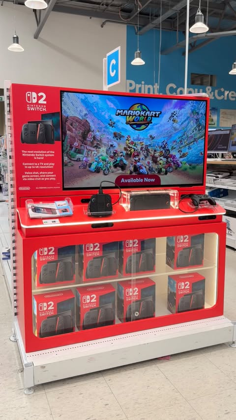 Instagram post by @shannongrixti for Officeworks. Caption reads: [...] on tech and gaming this Black Friday?....