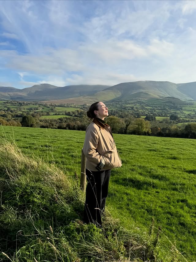 Instagram post by @carolinemcquistin for Tourism Ireland. Caption reads: [...] and culture of this special place.....