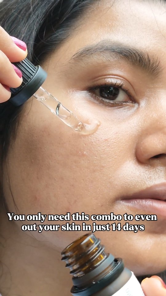 Instagram post by @sibaniofficial_ for Juicy Chemistry. Caption reads: ✨ Glow Goals Unlocked with Just Two Serums!
Who....