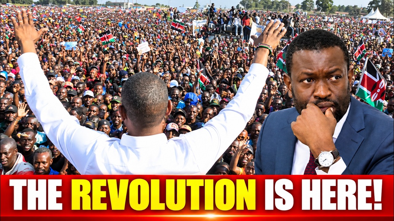 YouTube post by @LeeMakwiny for TubeBuddy. Caption reads: 🚨 NAIROBI ERUPTS! Babu & Sifuna Lead Linda....