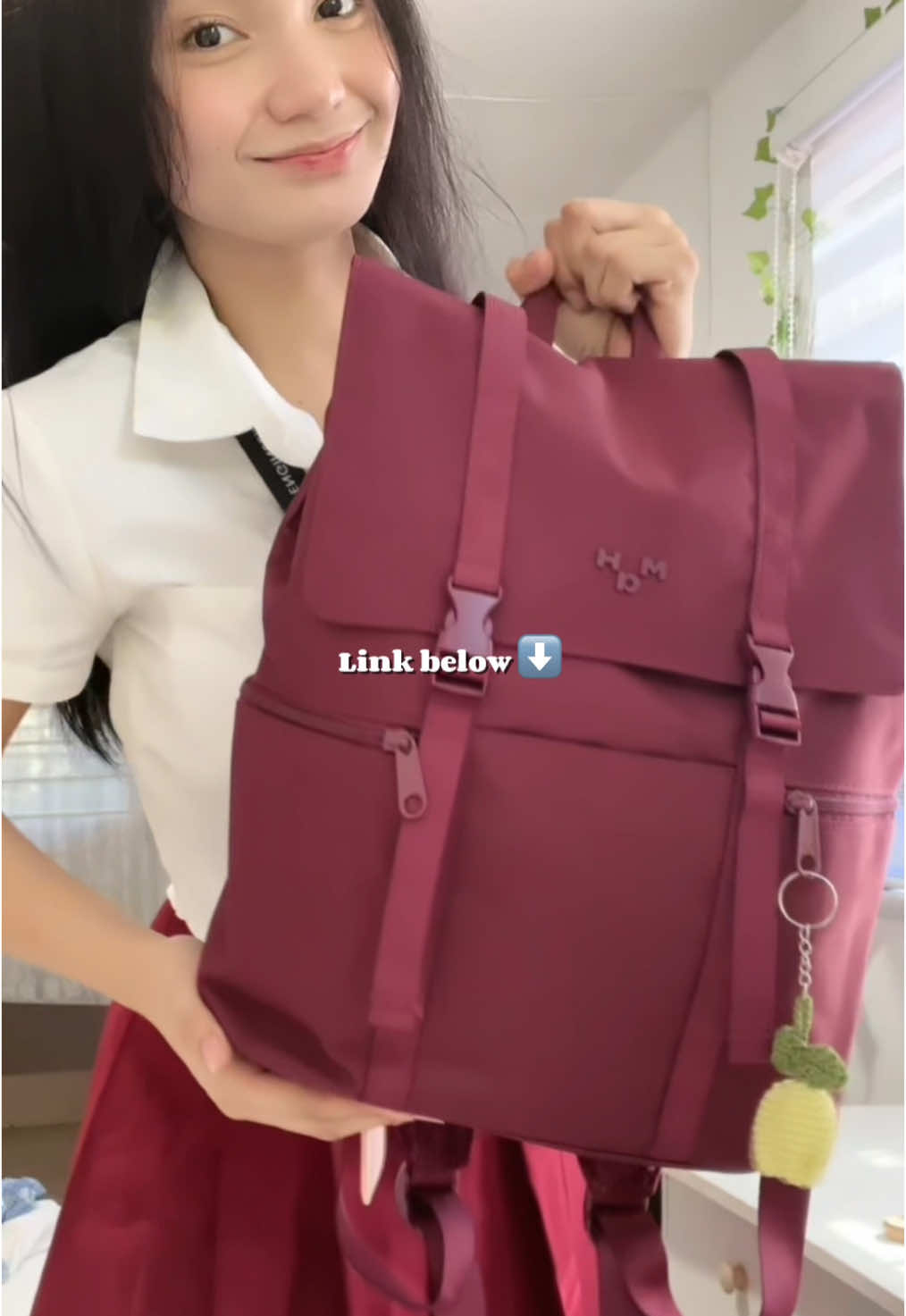 TikTok post by @phaxei.xien for MaH Official. Caption reads: My first ever Japanese quality bag! That meets....