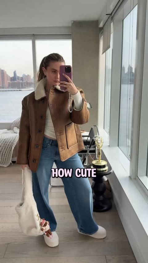 Instagram post by @jujuadamss for American Eagle. Caption reads: AE has ALL your holiday needs 🔥 #AEpartner.