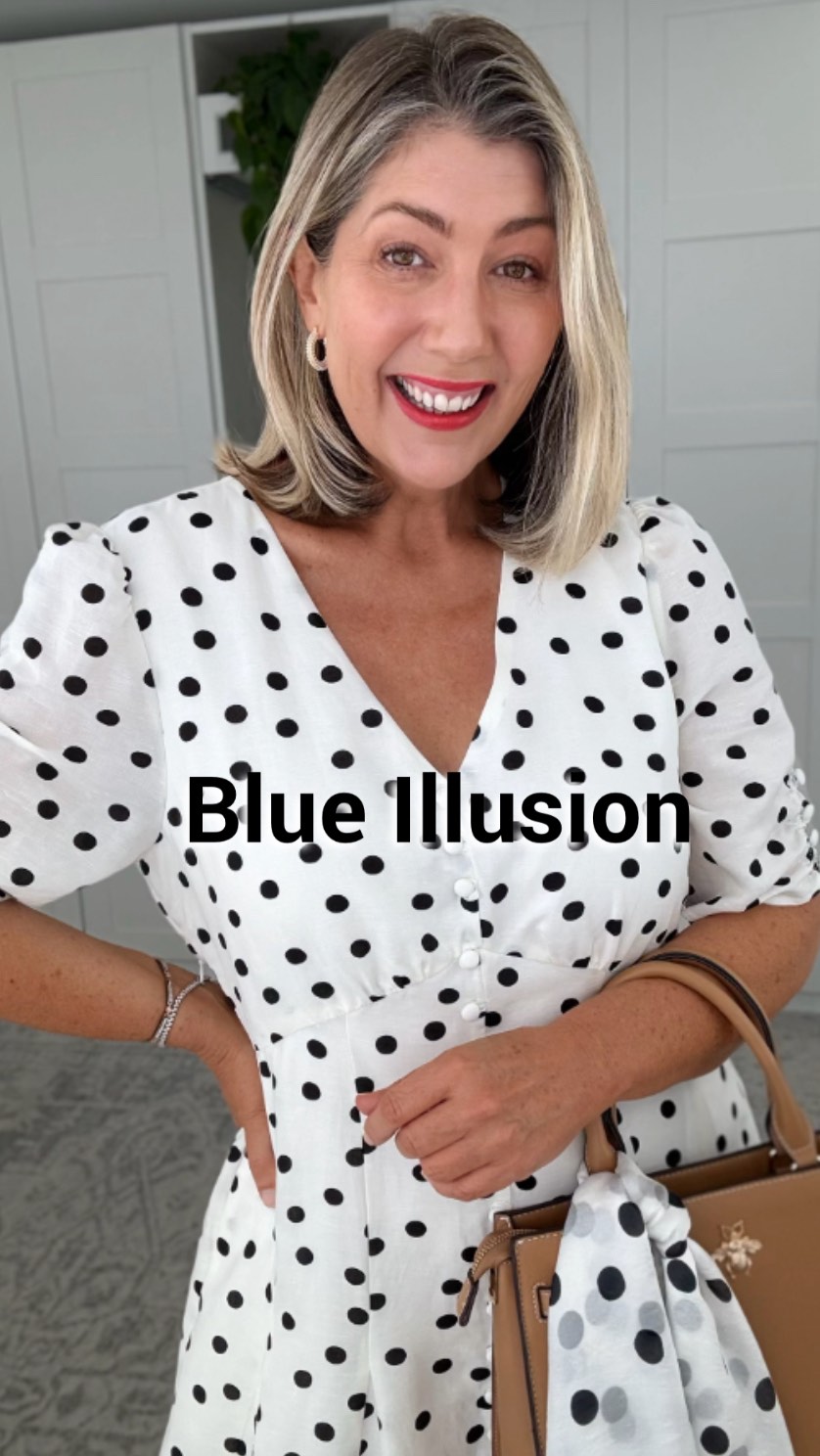 Instagram post by @letmetrybeforeyoubuy for Blue Illusion. Caption reads: @blue.illusion | Use code NAT40 for $40 off....