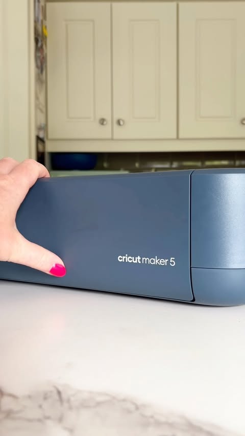 Instagram post by @eimearhutchinson for Cricut UK & Ireland. Caption reads: Have you seen the brand new Maker 5, really....