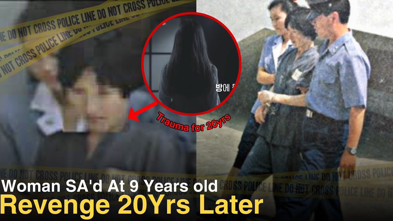 YouTube post by @GRAZYTV for Podbean. Caption reads: Woman Kills Her Abuser From Childhood 20 Yrs....