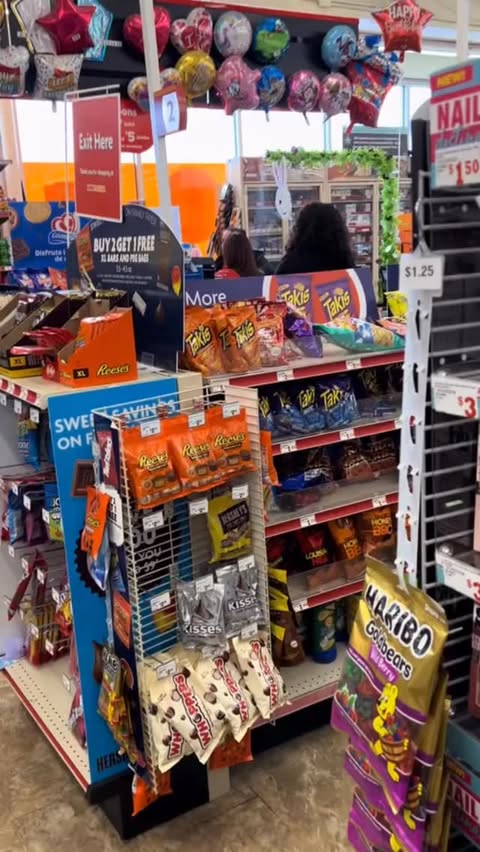 Instagram post by @official_fammtvx for Family Dollar. Caption reads: Family Dollar employee throw items at a customer!....