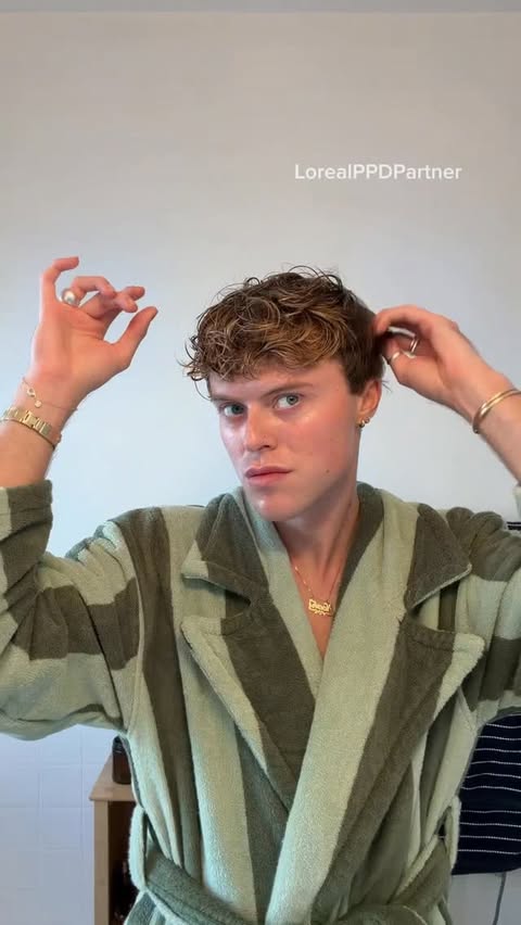 Instagram post by @nmillz for Biolage. Caption reads: [...] routine with my fav @lorealpro @mizani....