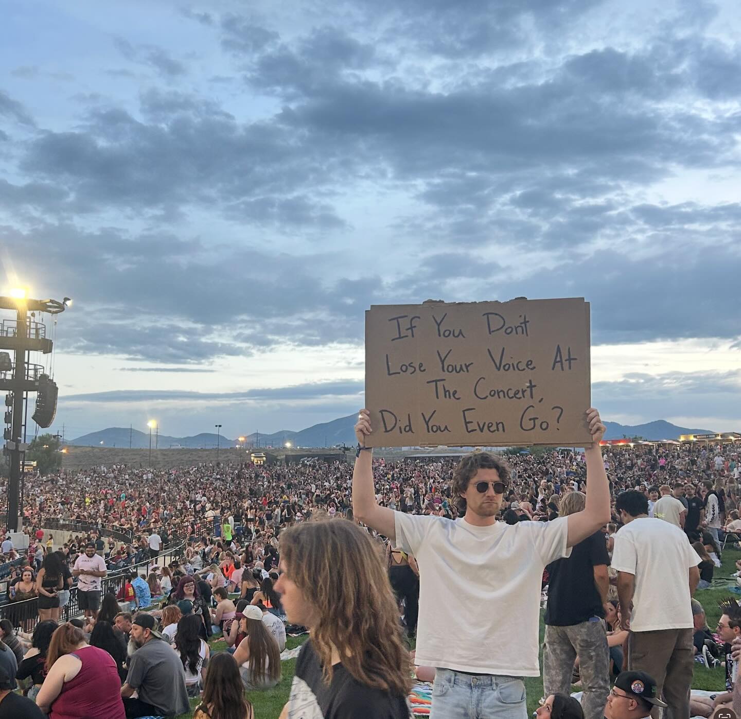 Instagram post by @utahfirstamp for Live Nation. Caption reads: $30 tickets. 1,000+ shows. You know what to do.....
