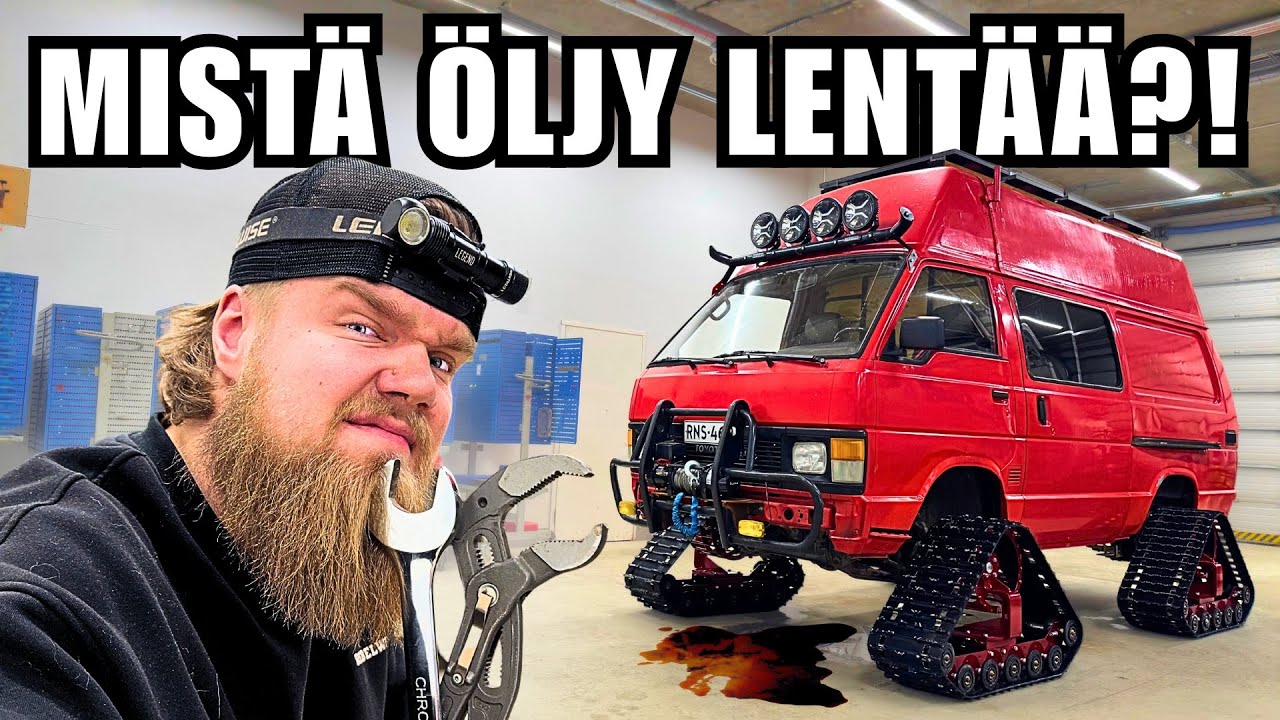 YouTube post by @rebelwerks for carVertical. Caption reads: [...] tästä:
   / @rebelwerks  

carVertical, -20%....