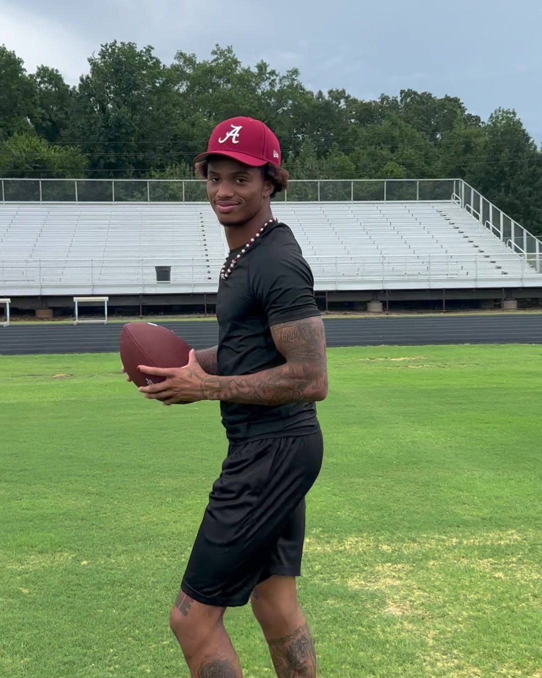 TikTok post by @ryanwms1 for New Era Cap. Caption reads: Putting on for the culture with @neweracap, gear....