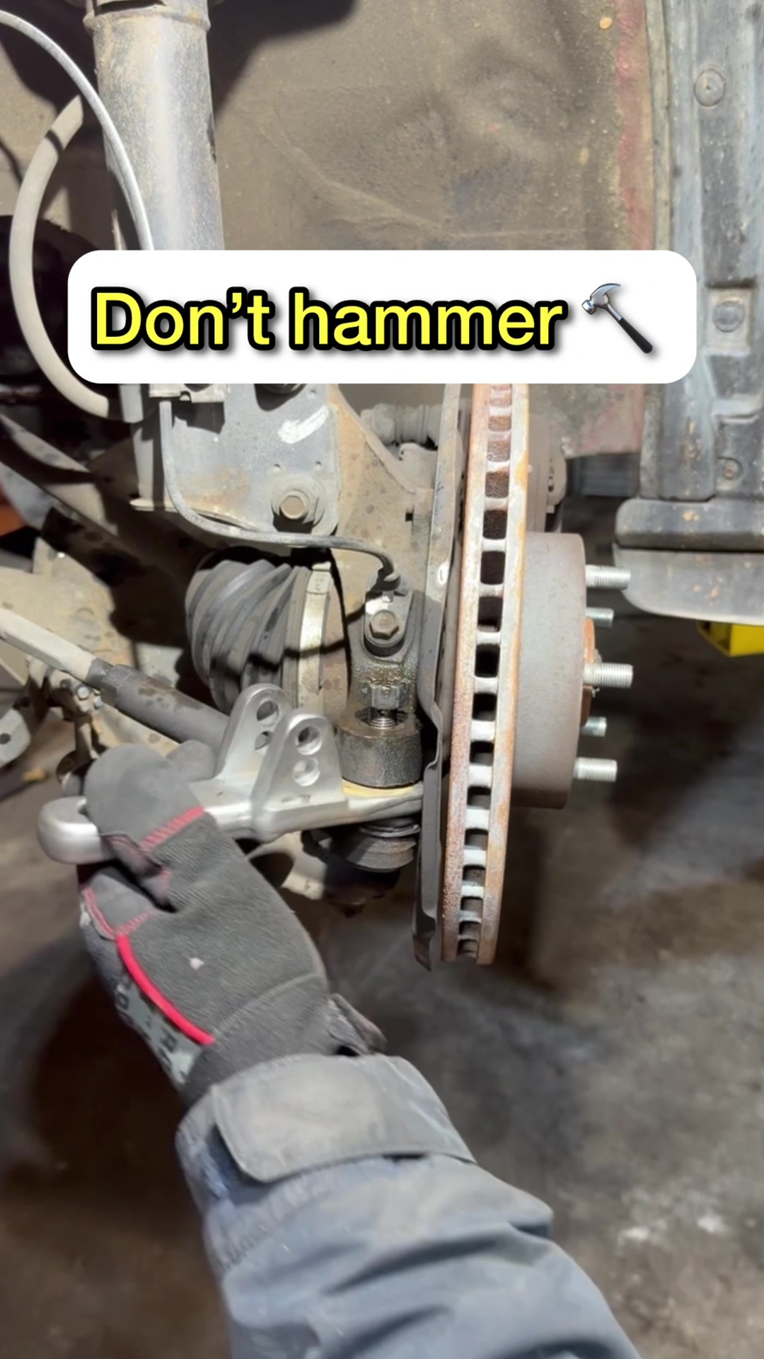 TikTok post by @oneeyedgarage for Orion Motor Tech. Caption reads: [...] the right tools. Quick and easy. @Orion....