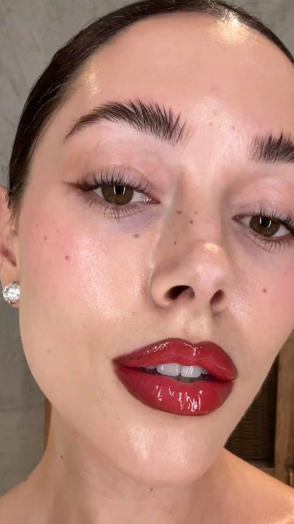 Instagram post by @jourdansloanechildress for Dynamite Clothing. Caption reads: Which look is your favorite? @dynamiteclothing....