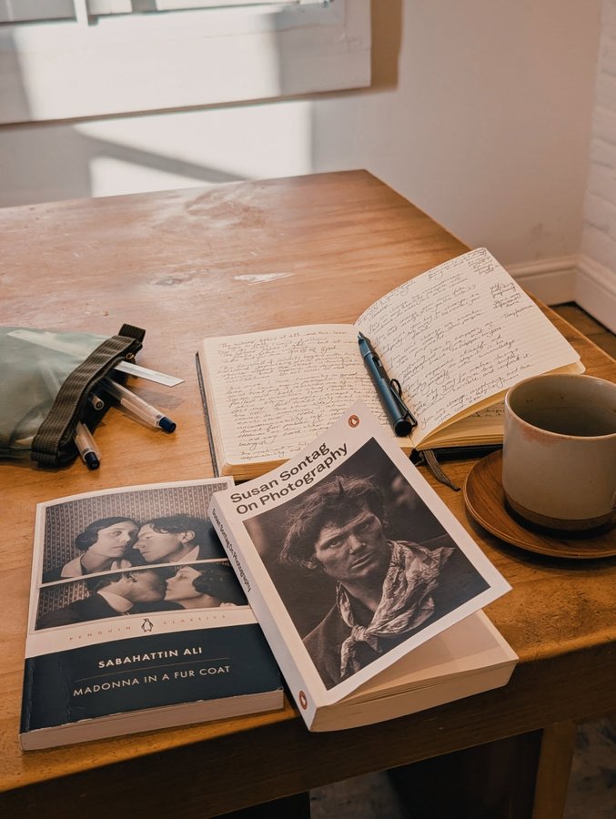 Instagram post by @thelostlibrary for Libro.fm. Caption reads: Last, now, next: what I've been reading 🍂

I read....