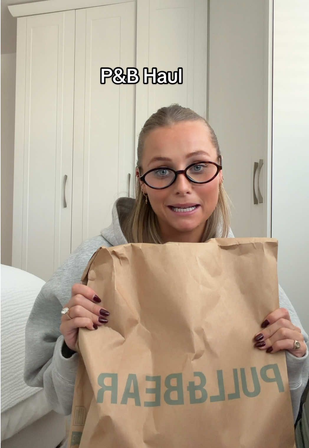 TikTok post by @lissiejudd for Pull&Bear. Caption reads: @Pull&Bear basics are such a winner x....